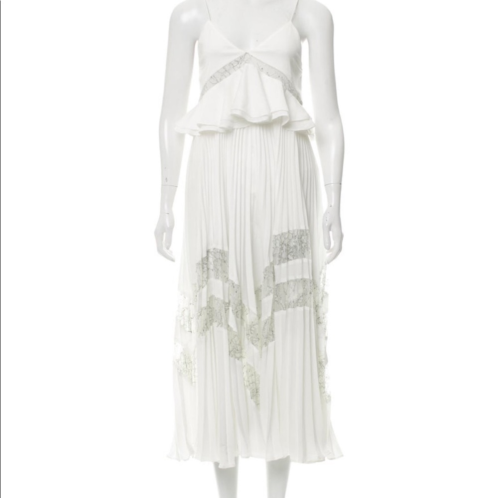 Self-Portrait Midi Dress